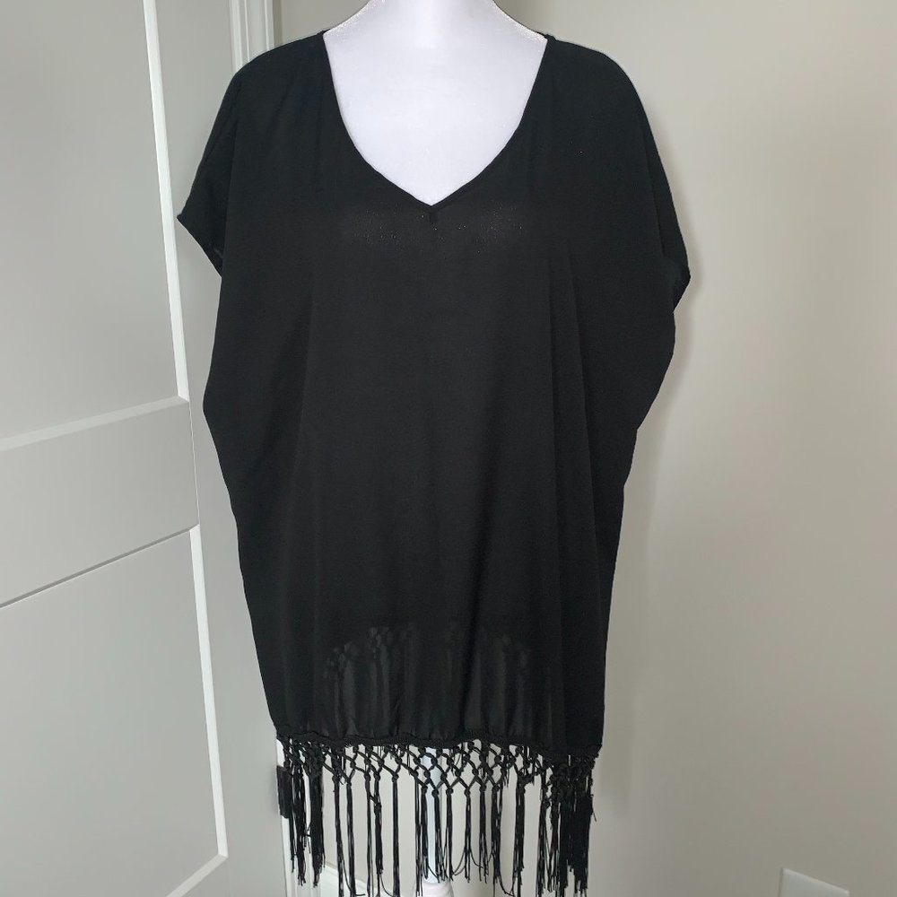 Black Swim Cover-up